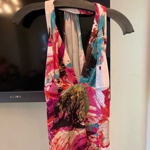 Yigal Azrouel floral halter top size 1